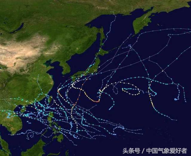 2017 最新台风-2017年度台风盘点